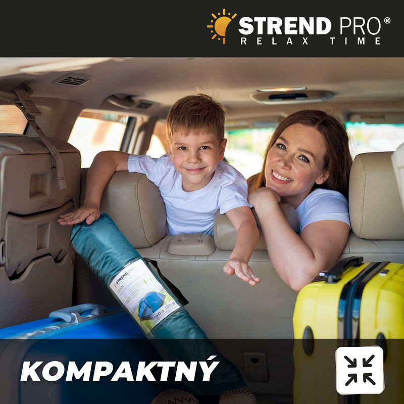 Stan Strend Pro, turistický, pre 2 osoby, zelený, 205x150x100 cm 7