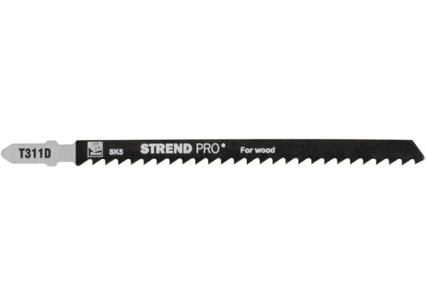 List do priamočiarej píly Strend Pro T311D 132 mm, 6z, na drevo, bal. 5 ks 1