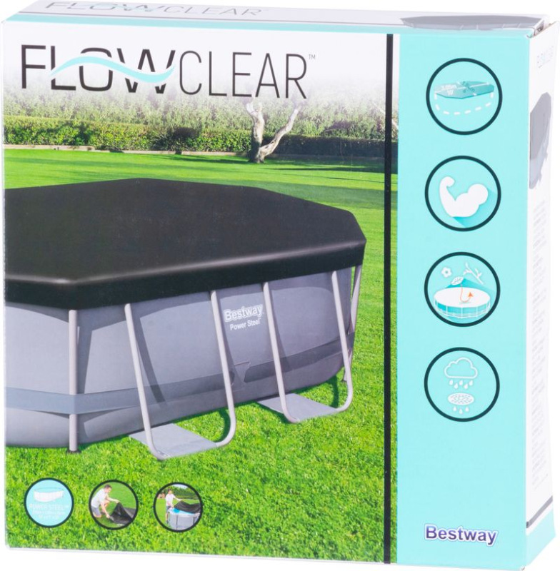Plachta Bestway® FlowClear™, 58424, bazénová, 2,95 x 1,84 3