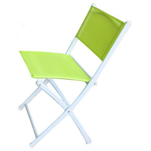 Stolička LEQ GARDENIA GREEN, skladacia