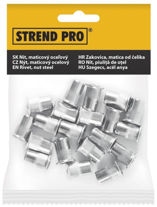 Nit Strend Pro PACK M04x10, oceľ, bal. 50 ks, maticový 1