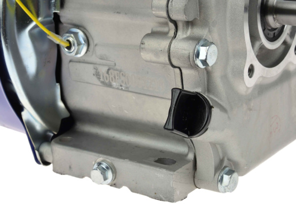 Benzínový štvortaktný spaľovací motor, objem 196 cm3, výkon 6,5 HP, hriadeľ 20 mm, GEKO 5