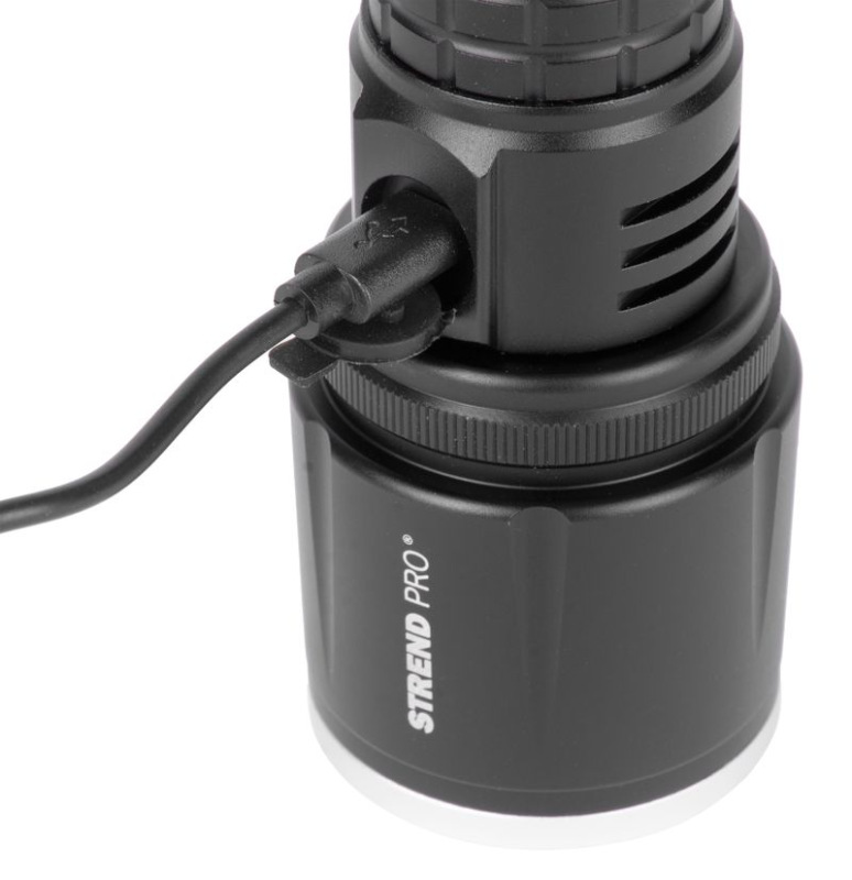 Svietidlo Strend Pro Flashlight F3011, 20W P50, ZOOM, 2000 lm, USB nabíjanie, vodeodolné 4