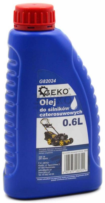 Olej pre štvortaktné motory 0,6 L, GEKO