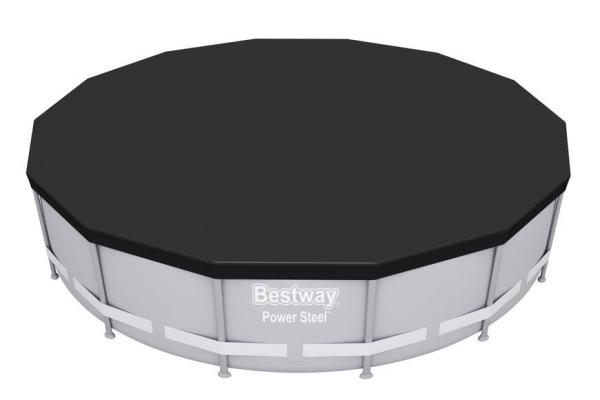 Plachta Bestway® FlowClear™, 58248, čierna, bazénová, 427 cm