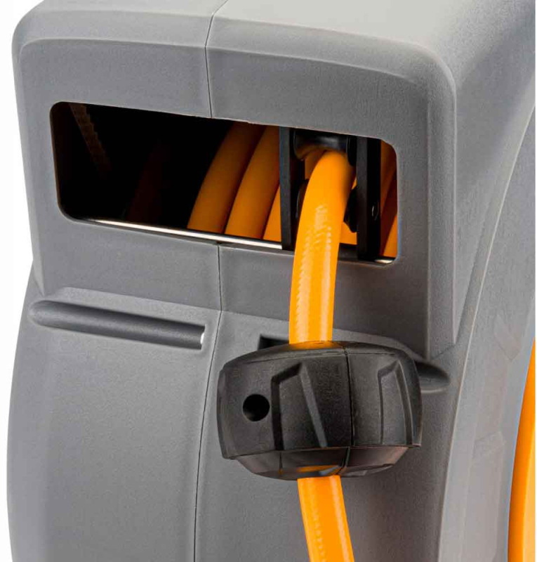 Navíjací bubon s držiakom na stenu so záhradnou hadicou 35 m, PM-ABNW-35M 17