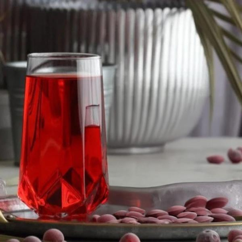 Pohár Valeria, LAV, sklenený, na vodu, 460 ml, 64x140 mm, bal. 6 ks 1