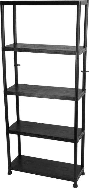 Regál Racks RA8030, plastový, 5 políc, 800x300 mm