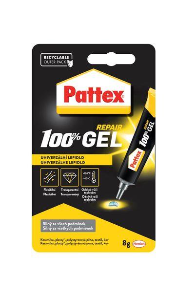 Lepidlo Pattex® 100% gel, 8 g