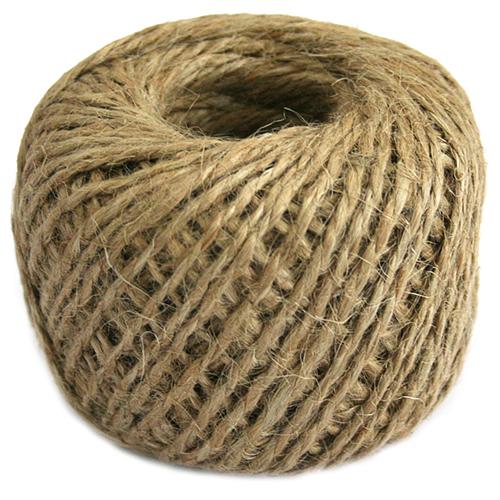 Motúz HEMP JUTA, jutový, L-100 m/100 g, 1,5 mm, hnedý