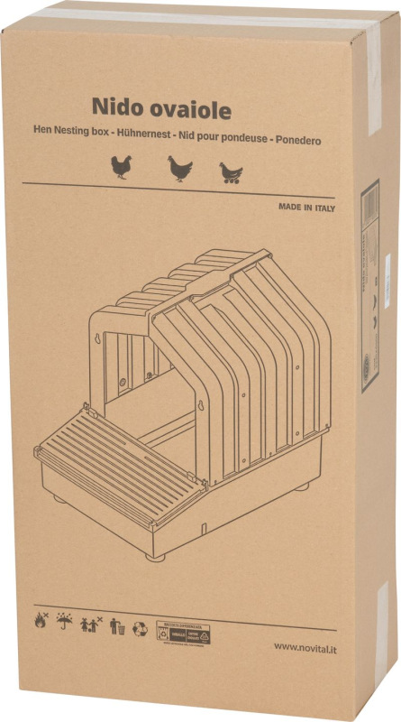 Hniezdo Novital, plastové, 33x18.5x64.5 cm 5
