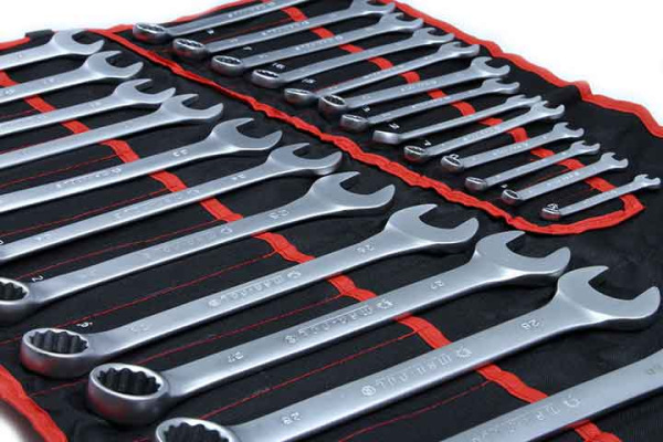 Sada očkoplochých kľúčov 25-dielna, 6-32 mm, v plátne, MAR-POL 6