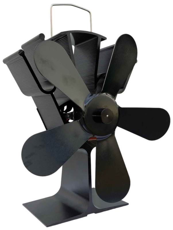 Ventilátor ku krbu bez magnetu, KAMINER 4