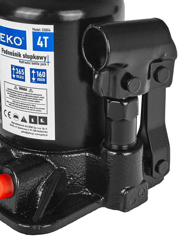 Zdvihák hydraulický dvojstupňový, nosnosť 4.000kg, zdvih 160-365 mm, GEKO 4