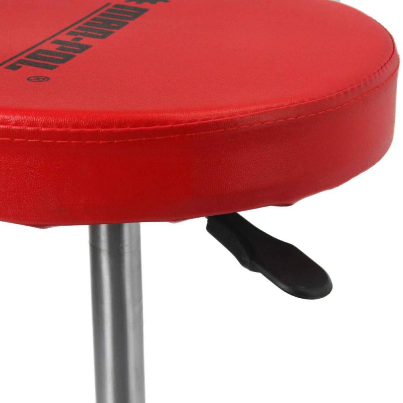 Stolička kruhová s pojazdovými kolieskami, výška sedenia 40-52 cm, MAR-POL 5