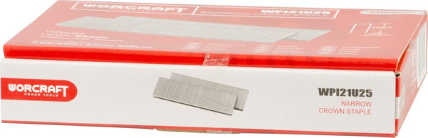 Spony do sponkovačky Worcraft CNS-S20LiH, 25 mm, sponky Typ U, bal. 5000 ks 1