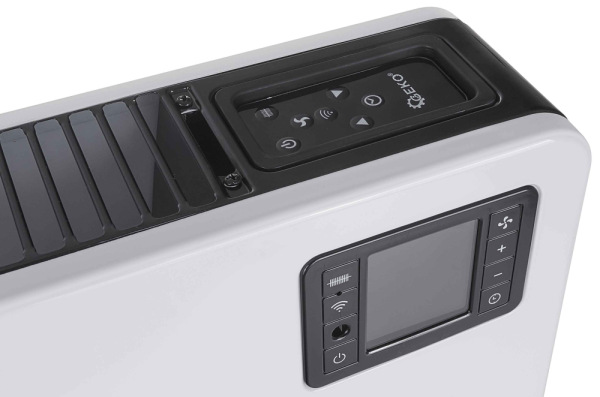 LCD konvektorový ohrievač 2300W s diaľkovým ovládaním a WiFi, GEKO 19