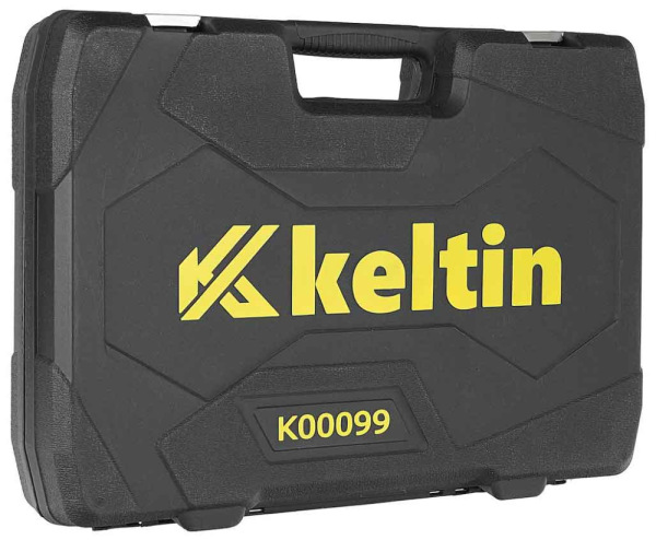 Gola sada 1/2" a 3/8" a 1/4", 216-dielna v plastovom kufri, KELTIN 4