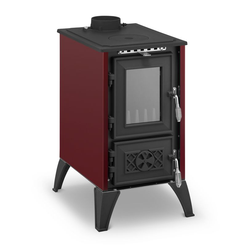 Kachle 806 IGLO, 9 kW, liatina, bordové 4