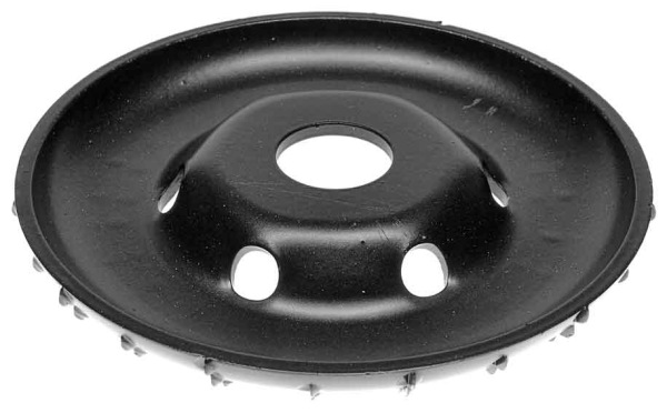 Rašpľa štvrťkruhová R15 125 x 22,2 mm vysoký zub, TARPOL, T-93 7