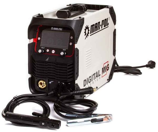 Invertor 200A MIG/MAG (CO2)/MMA/TIG, ALU, SYNERGY, MAR-POL 12