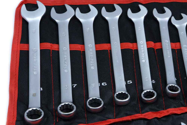 Sada očkoplochých kľúčov 25-dielna, 6-32 mm, v plátne, MAR-POL 2