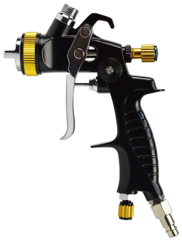 Striekacia pištoľ s technológiou LVLP, horná nádobka 600ml, tryska 2.0 mm, TVARDY 7