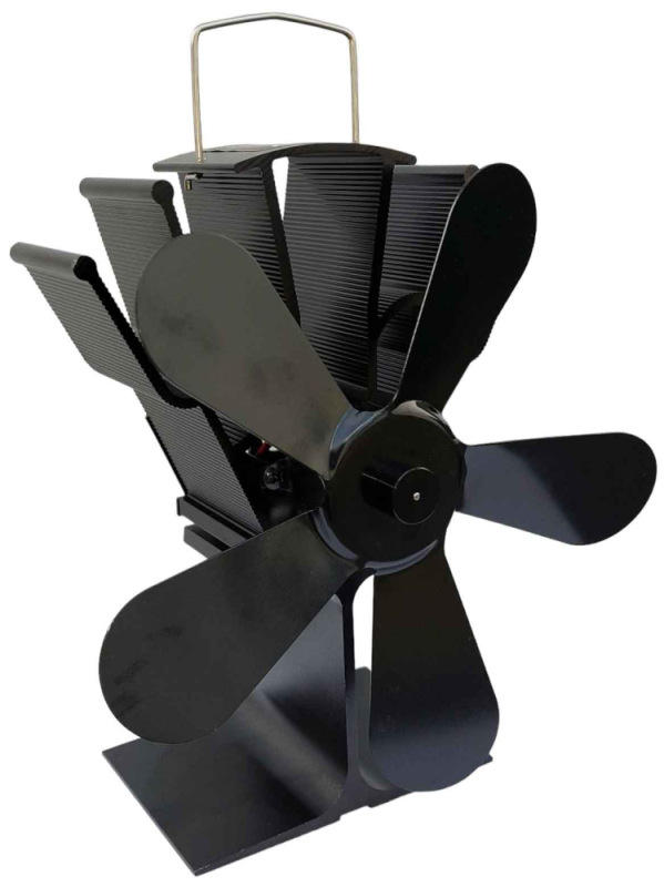 Ventilátor ku krbu bez magnetu, KAMINER 3