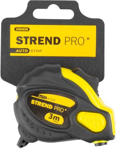 Meter Strend Pro WorkTiger 6E, 3 m, 19 mm, zvinovací, AutoStop, pogumovaný 4