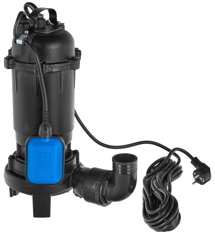 Čerpadlo kalové s rezacími nožmi 230V/50Hz, 20.000l/h, 750 W, 2 ", výtlak 8 m, GEKO 10