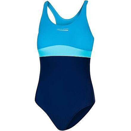 Aqua-Speed Emily dievčenské plavky tyrkysová veľkosť-140cm
