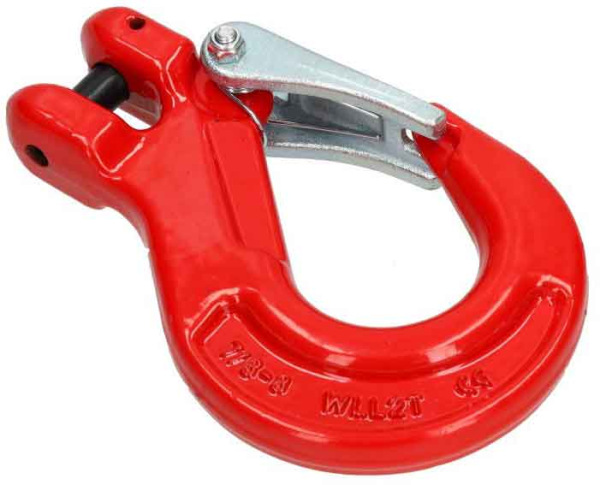 Hák závesný G80 so západkou pre reťaze 7-8 mm, nosnosť 2 tony, XL-TOOLS 2