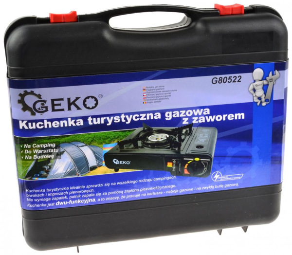 Plynový turistický sporák na kartuše, GEKO 1