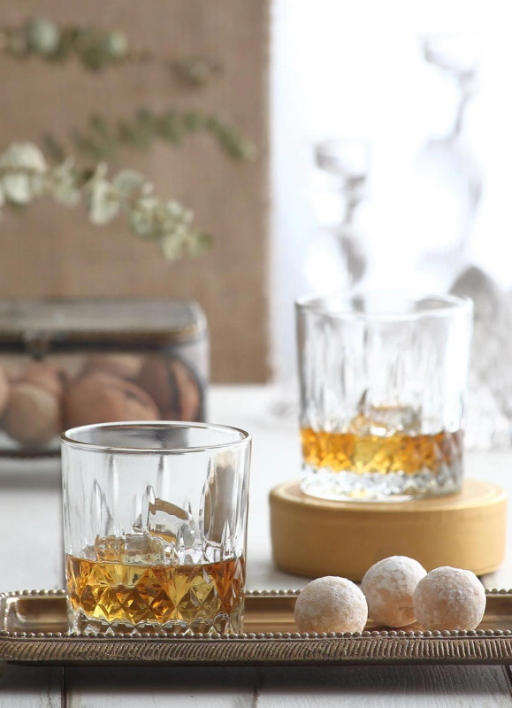 Pohár Odin, LAV, sklenený, na whisky, 330 ml, 84x91 mm, bal. 6 ks 1