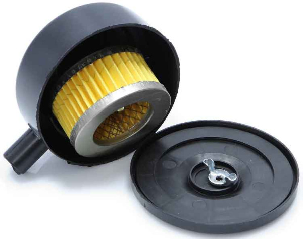 Vzduchový filter do 50-100 litrových kompresorov, závit 20 mm, MAR-POL