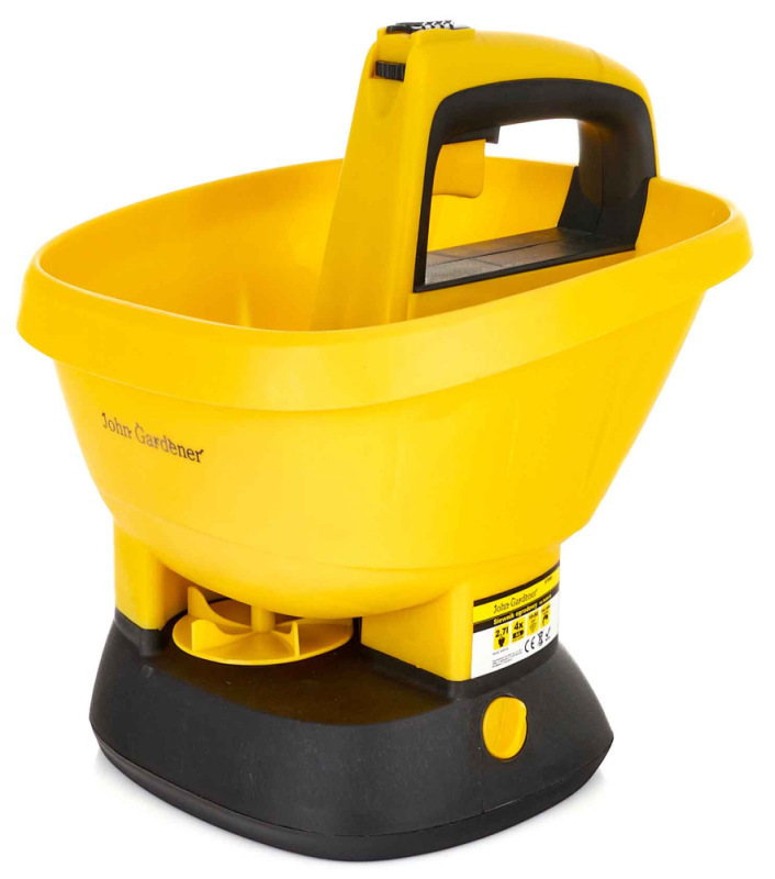 Akumulátorové rozmetadlo trávnikového semena a hnojív, objem 2,7 litra, GEKO 10