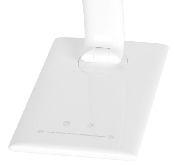 Lampa LED, stolná, stmievateľná, biela, USB, voľba teploty svetla, 12 W 1