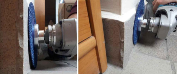 Diamantový kotúč 125x22,2x2,7 mm na rezanie a brúsenie žuly, kameňa, obkladačiek, MAR-POL 3