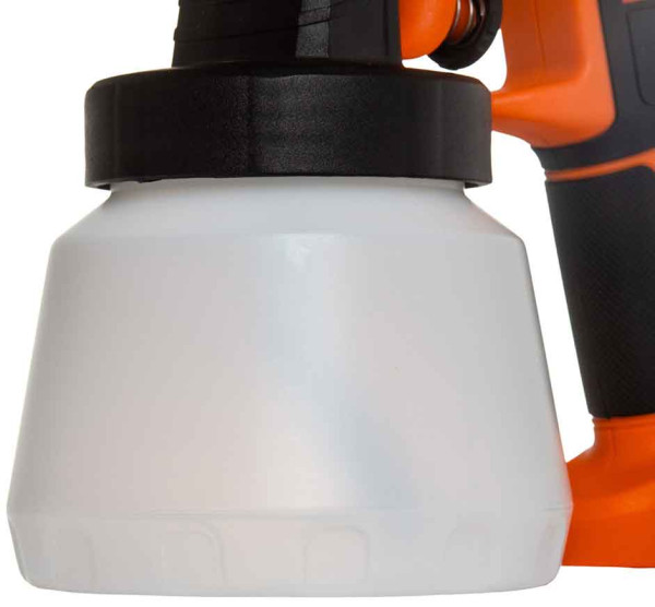 Striekacia maliarska pištoľ, 550 W, nádobka 650 ml, tryska 1,0, 1,8 a 2,5 mm, CATA 5