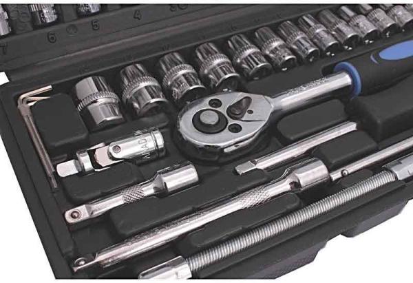 Gola sada 1/4", 46-dielna, hlavice 6-14 mm, XL-TOOLS 2