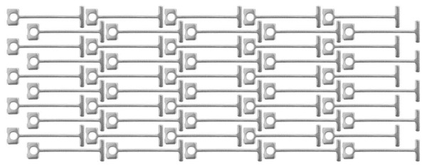 Sada prípravkov na vyrovnanie obkladačiek a dlažby 50 ks, GEKO 3