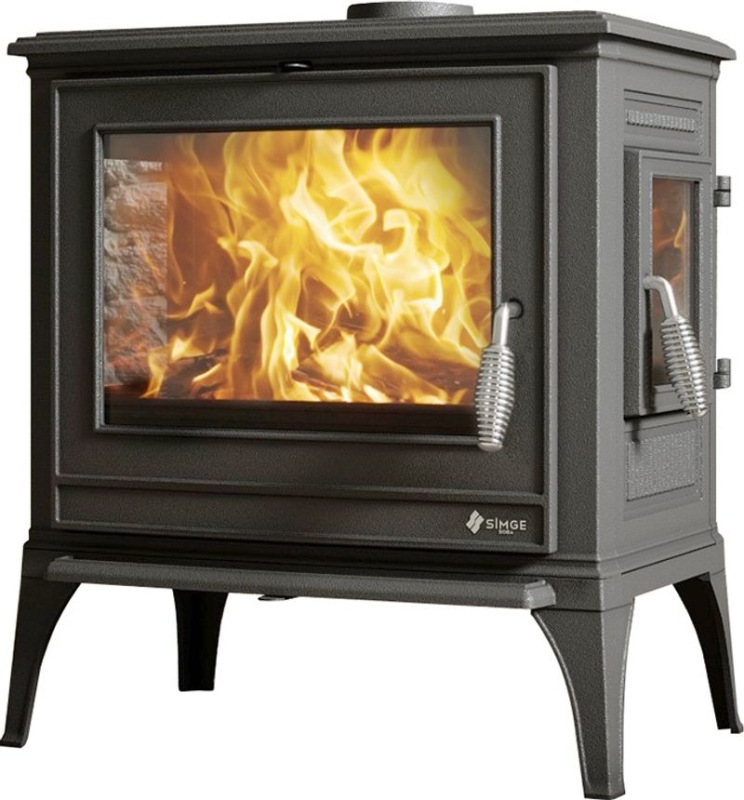Kachle 900 Nova, 9kW, čierny, 710x460x735mm