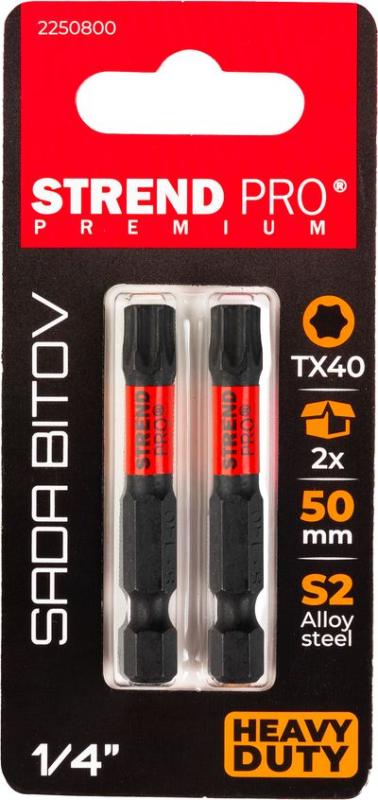 Bit Strend Pro Premium Torx, T 40, bal. 2 ks