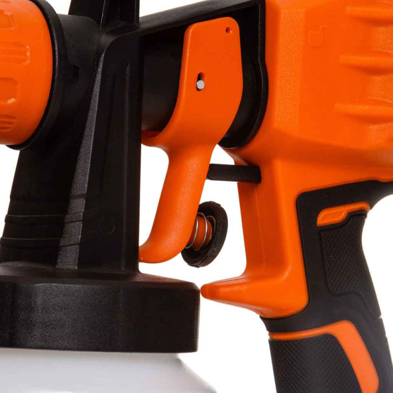 Striekacia maliarska pištoľ, 550 W, nádobka 650 ml, tryska 1,0, 1,8 a 2,5 mm, CATA 3