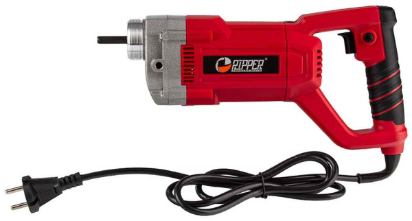 Vibrátor do betónu 1250 W, upínanie maticou, 4500 ot/min, hadica 2 m, priemer 35 mm 9