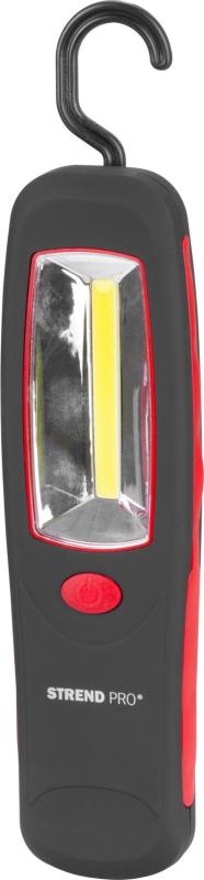 Svietidlo Strend Pro Worklight CWL1041, COB LED 200 lm, 3xAA, pracovné, magnet, Sellbox 12 ks 1