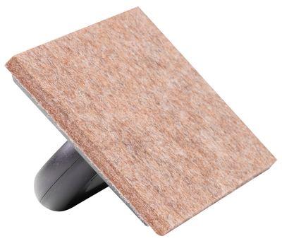 Hladítko Strend Pro BlackEdt, 250x130x8 mm, ABS, plsť hnedá, hobby 2