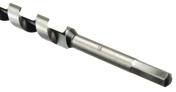 Sada vrtákov na drevo hadovitých 6-dielna 450 mm (6,8,10,12,16,18 mm), GEKO 4