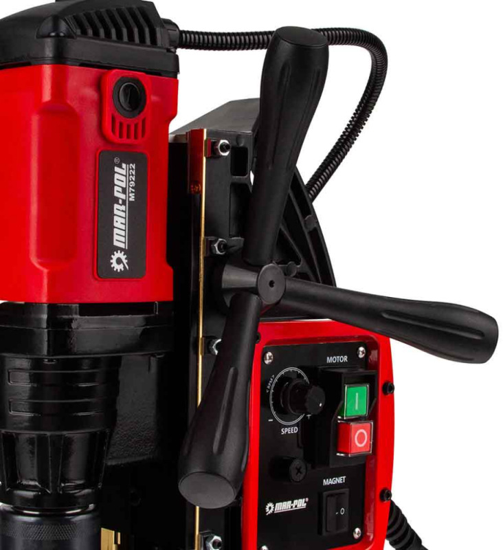 Vŕtačka s magnetickým stojanom 1480 W, sila upnutia 11 500 N, MAR-POL 2