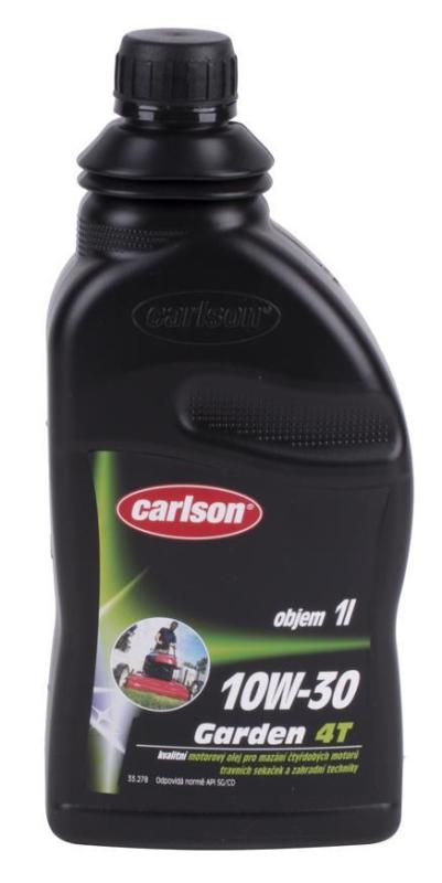 Olej carlson® GARDEN 4T, SAE 10W-30, 1000 ml